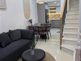 Bán nhà quận 3 siêu phẩm đón tết 24m2 2 tầng 2pn 2vs full nội thất mới chưa dùng phường nhiêu lộc.