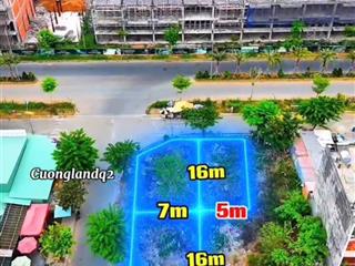 Mặt tiền lg 35m khách thích ghép ngang hay ghép dọc em điều có, bán đất khu tđc rạch chiếc,