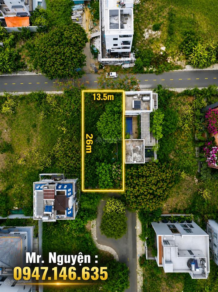 Bán lô đất biệt thự có 2 mặt tiền trước sau kdc thủ thiêm villa, kdc đáng sống nhất thạnh mỹ lợi