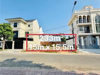 Bán nền biệt thự khu phú nhuận mười mẫu, mt đường 51 bình trưng đông, dt 233m2 (15x15.5)