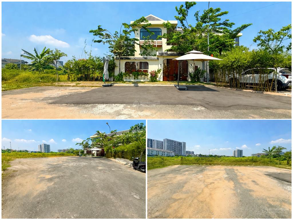 Hàng siêu hiếm lô đất biệt thự ngang 25.6m, tổng dt 384m2, sổ hồng, giá 85 tr/m2
