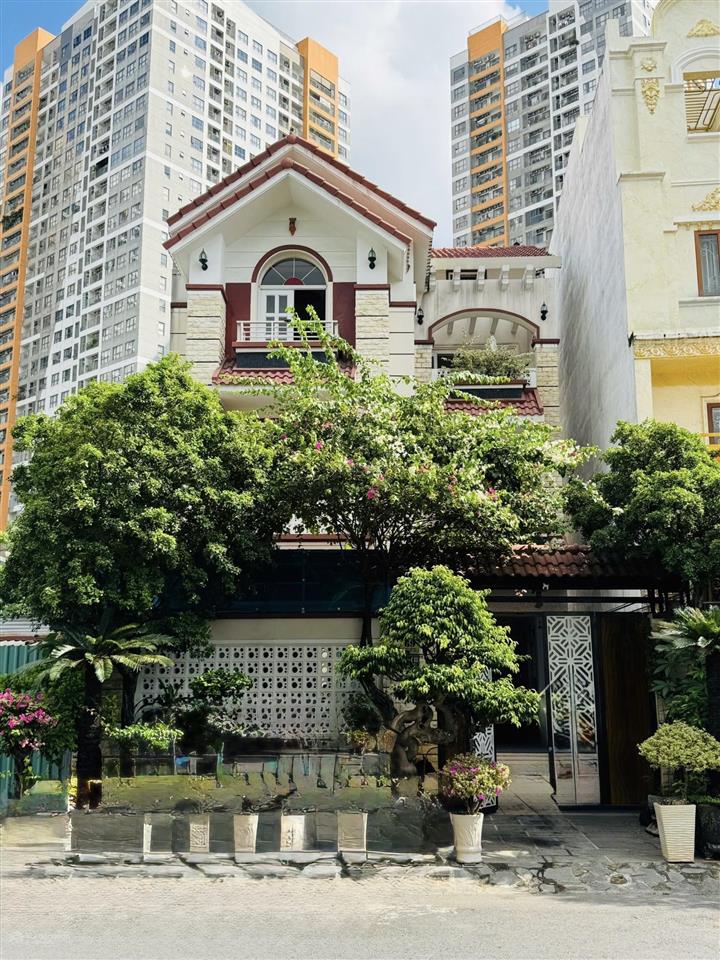 Bán nhà mt đường số 53 (đường 16m) kdc văn minh, dt 166.2m2 (8.2x19.5 hậu 9.3m) xd trệt, 2 lầu