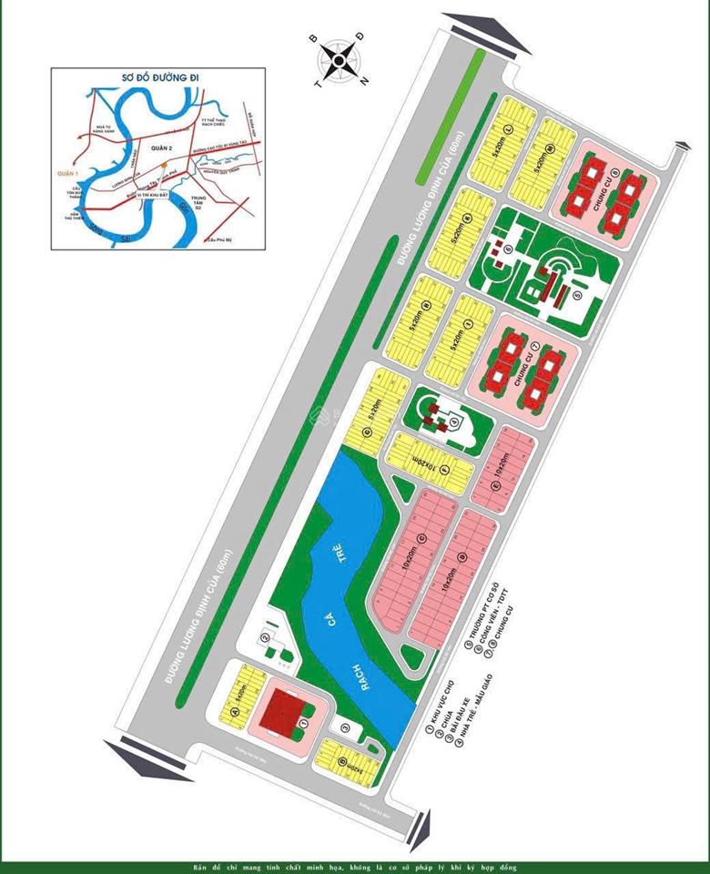 Bán nền nhà phố khu tđc 17.3ha, an phú  an khánh, dt 100m2 (5x20) giá 18,5 tỷ
