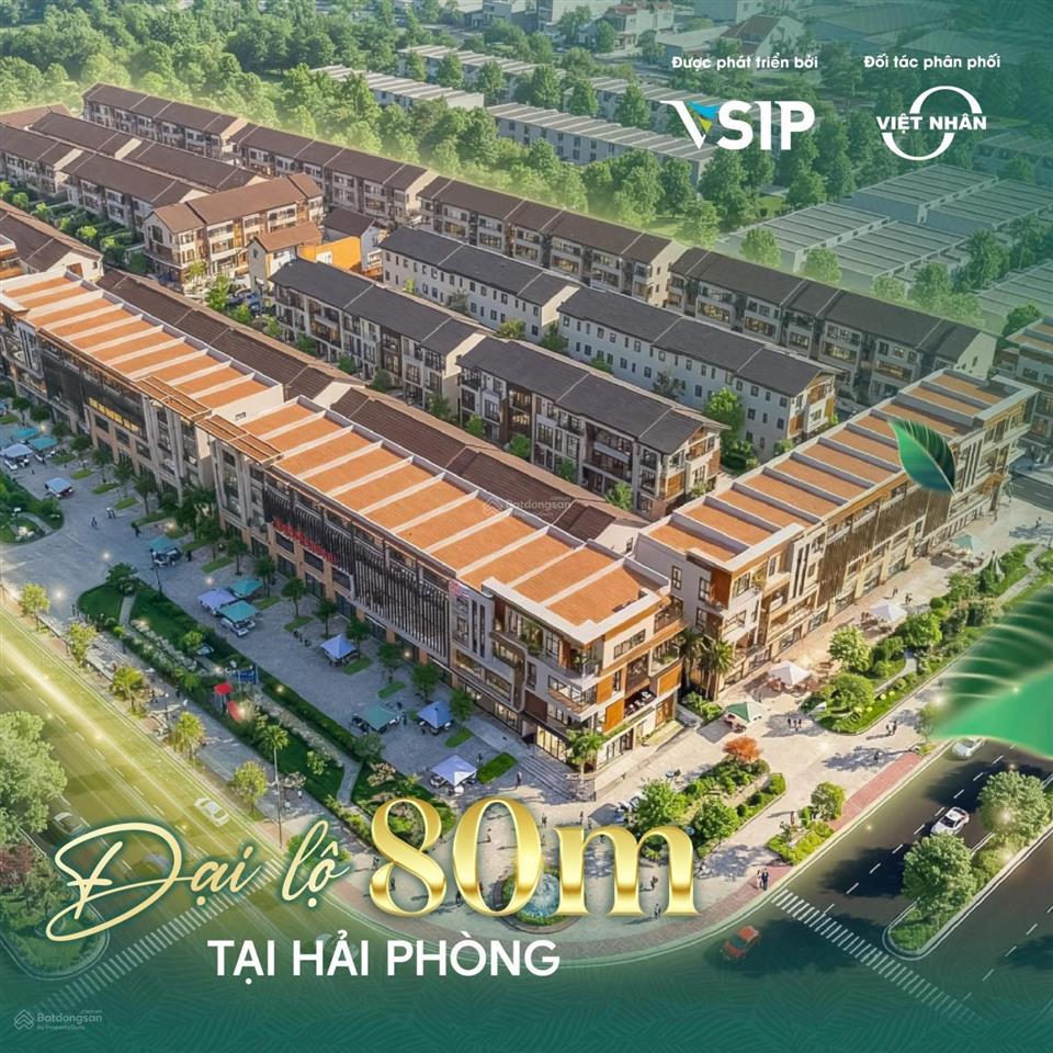 Shophouse đại lộ thương mại cầu nguyễn trãi giá chỉ từ 80tr/m2