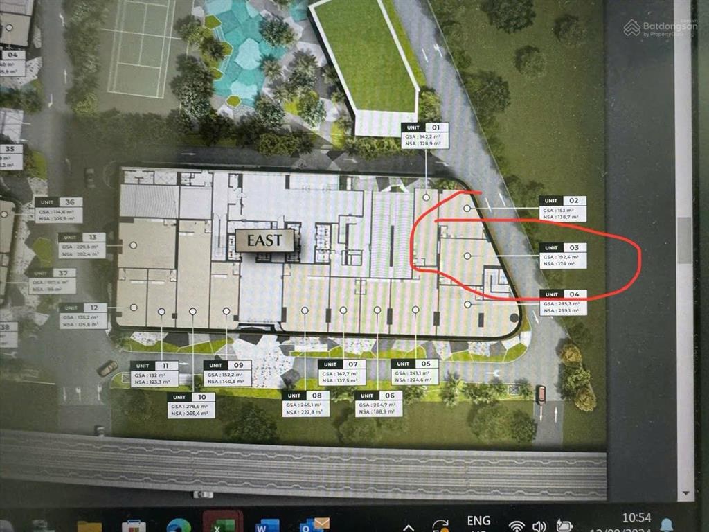Chính chủ bán shophouse east 03 lumiere riverside  192.4m2 sàn  giá 26.7 tỷ all in