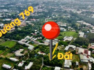 Lô góc ngay cạnh đường dt769, đất thổ cư và đường ô tô