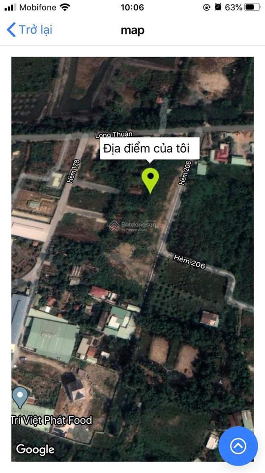 Bán đất 206/ đường long thuận, phường long phước, quận 9 120 x 31 = 3.800m2, giá 120 tỷ