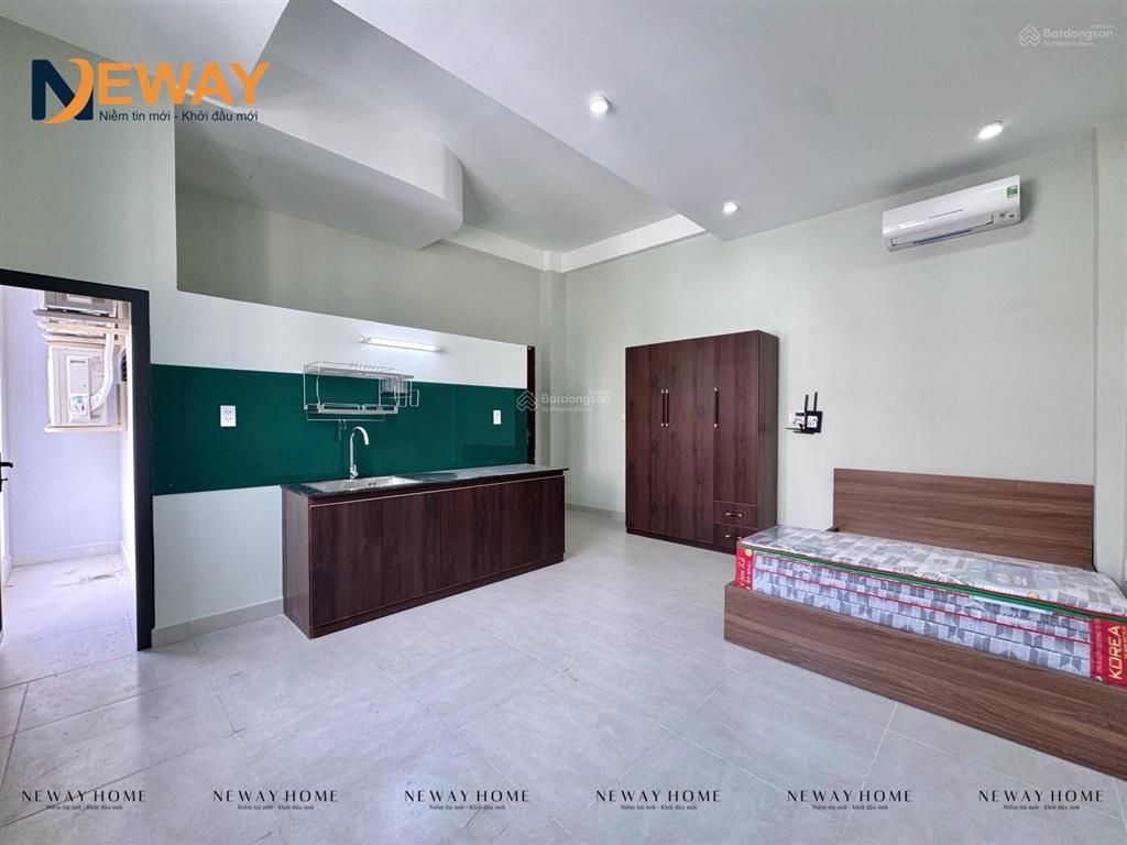 Studio full nội thất ban công | văn chung, p. tân bình  nhà mới xây 100%  có thang máy
