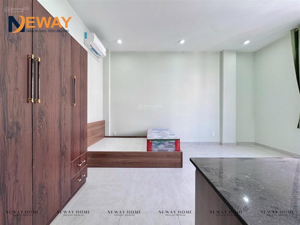 Studio full nội thất ban công | văn chung, p. tân bình  nhà mới xây 100%  có thang máy