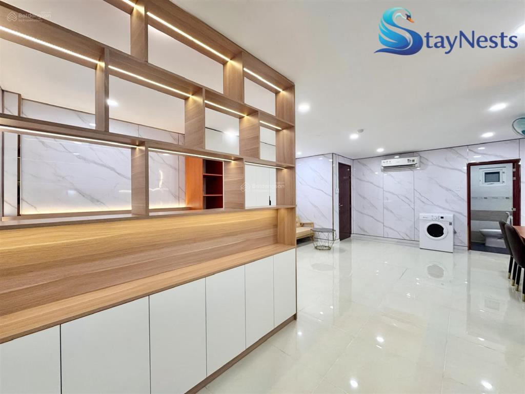 Căn studio full nội thất  tách bếp  gần đh công thương  nhà mới xây 100%