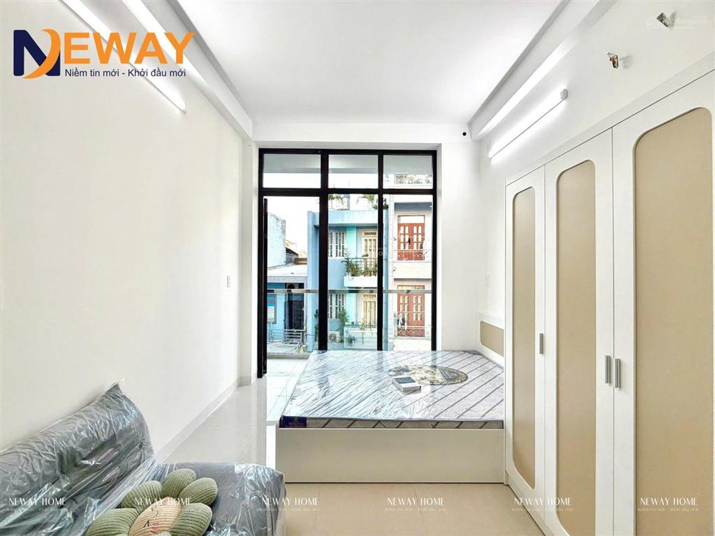 Studio ban công full nội thất  gần aeon tân phú  nhà mới xây 100%