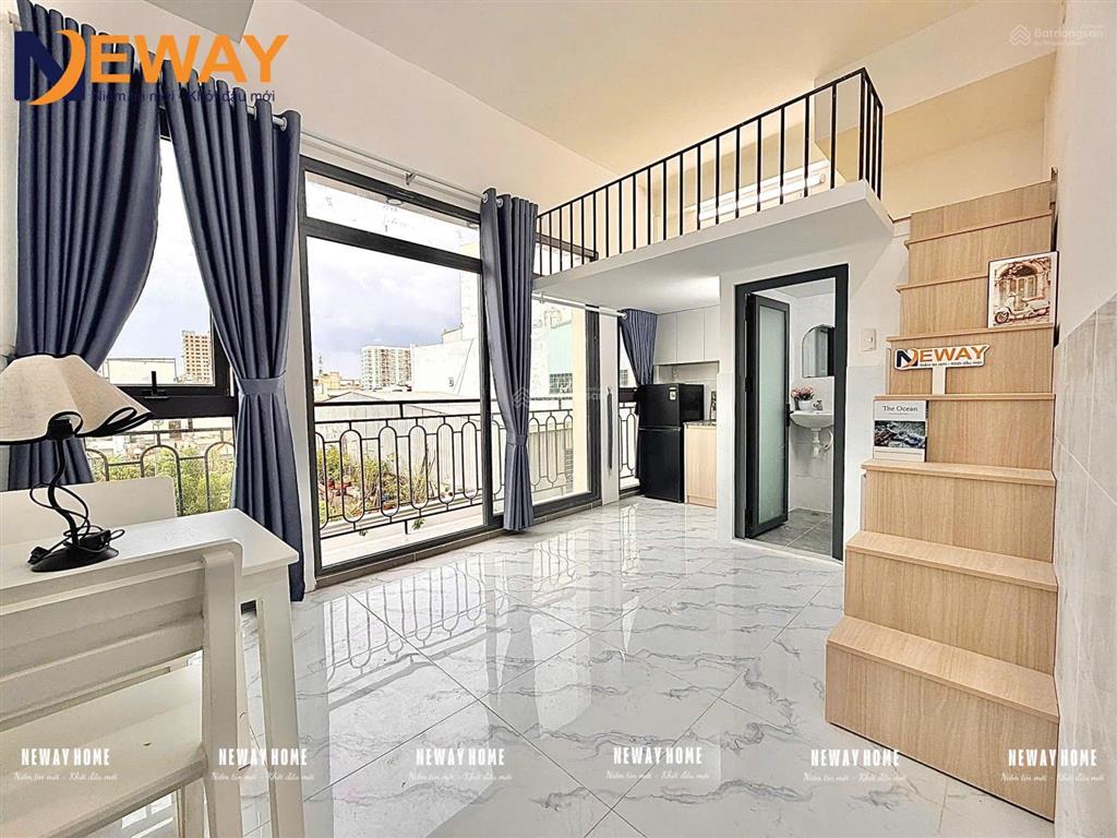 Duplex gác cao  bancol thoáng  full nội thất  nhà mới xây 100%  gần vhu và hiu / đầm sen