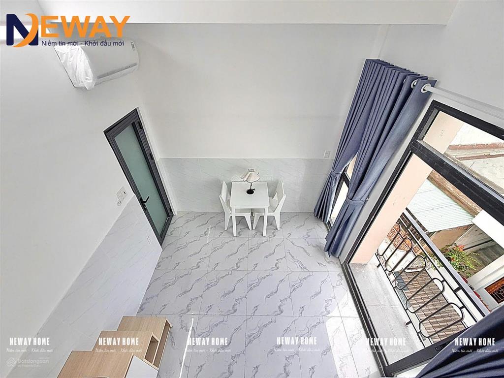 Duplex gác cao  bancol thoáng  full nội thất  nhà mới xây 100%  gần vhu và hiu / đầm sen