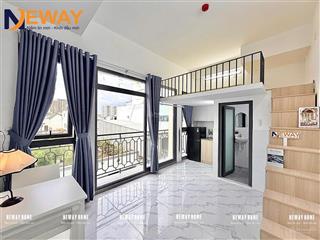 Duplex gác cao  bancol thoáng  full nội thất  nhà mới xây 100%  gần vhu và hiu / đầm sen