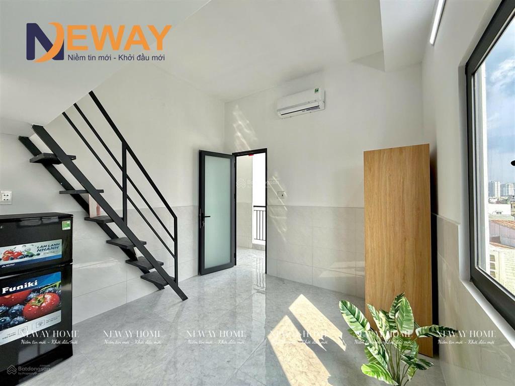 Cho thuê giá hssv, full nội thất, cửa sổ trời  gần đh công thương  thang máy