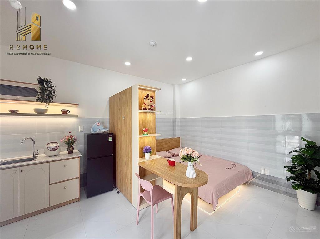 Studio ban công  full nội thất gần đầm sen / đh văn hiến