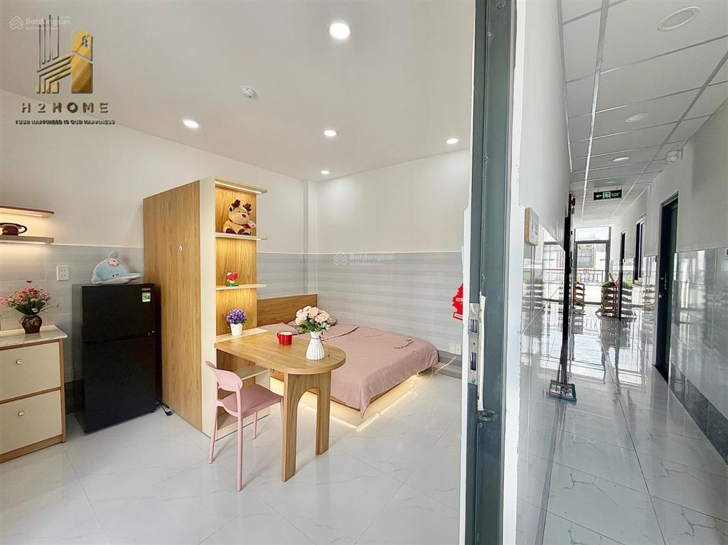 Studio ban công  full nội thất gần đầm sen / đh văn hiến