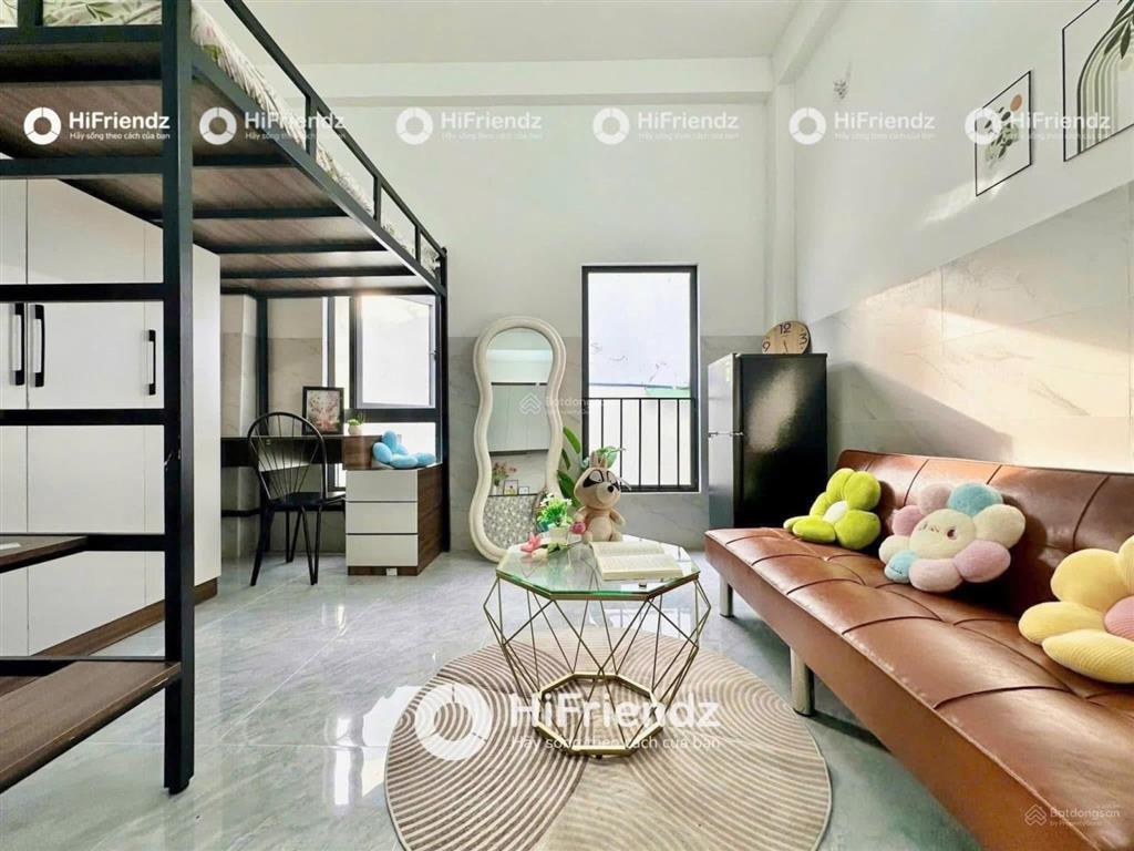 Studio ban công, giường tầng full nội thất, nhà mới xây  gần đầm sen