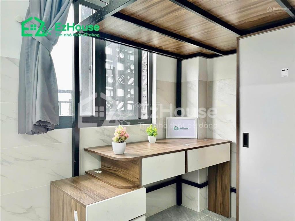 Studio ban công, giường tầng full nội thất, nhà mới xây  gần đầm sen