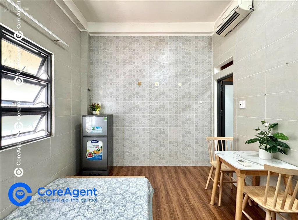 Studio full nội thất cửa sổ trời thoáng mát  tòa nhà thang máy  gần đh văn hiến