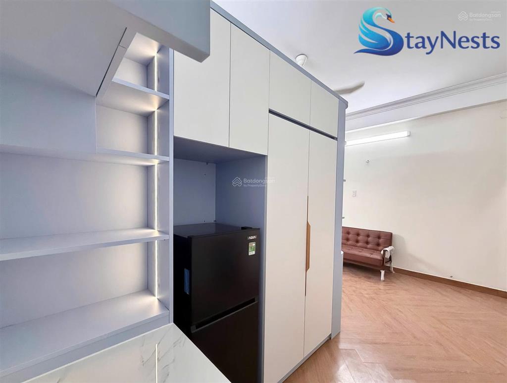 Studio ban công, tách bếp full nội thất, máy giặt riêng  cho nuôi pet