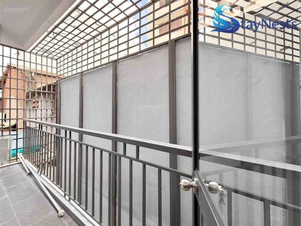Studio ban công, tách bếp full nội thất, máy giặt riêng  cho nuôi pet