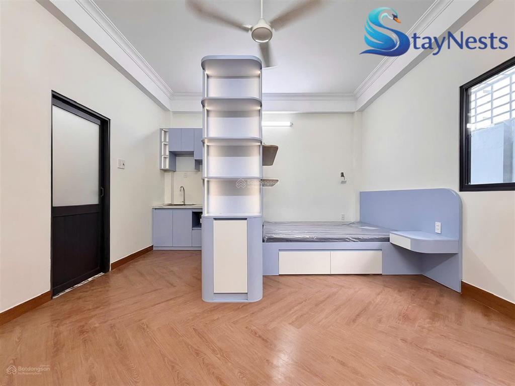 Studio ban công, tách bếp full nội thất, máy giặt riêng  cho nuôi pet