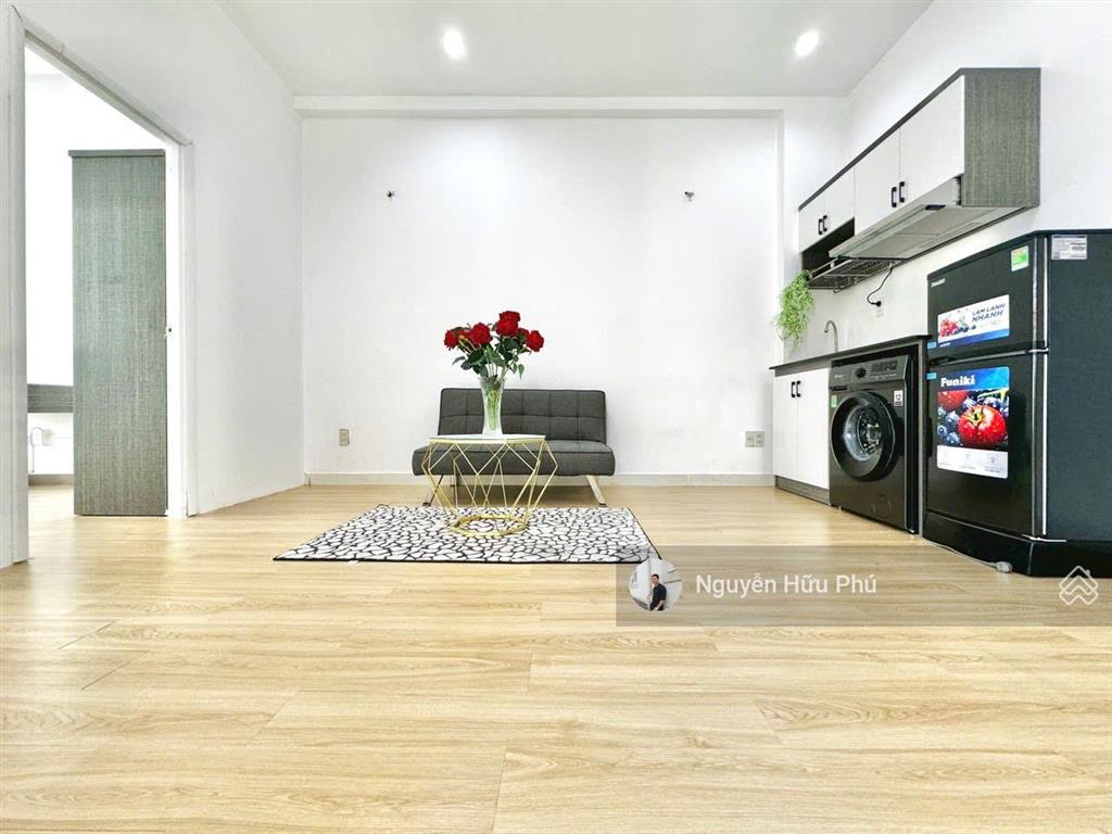 Cho thuê ch 2pn cửa sổ  balcony 65m2 full nt có mgr ngay nguyễn xí  bình thạnh  nơ trang long