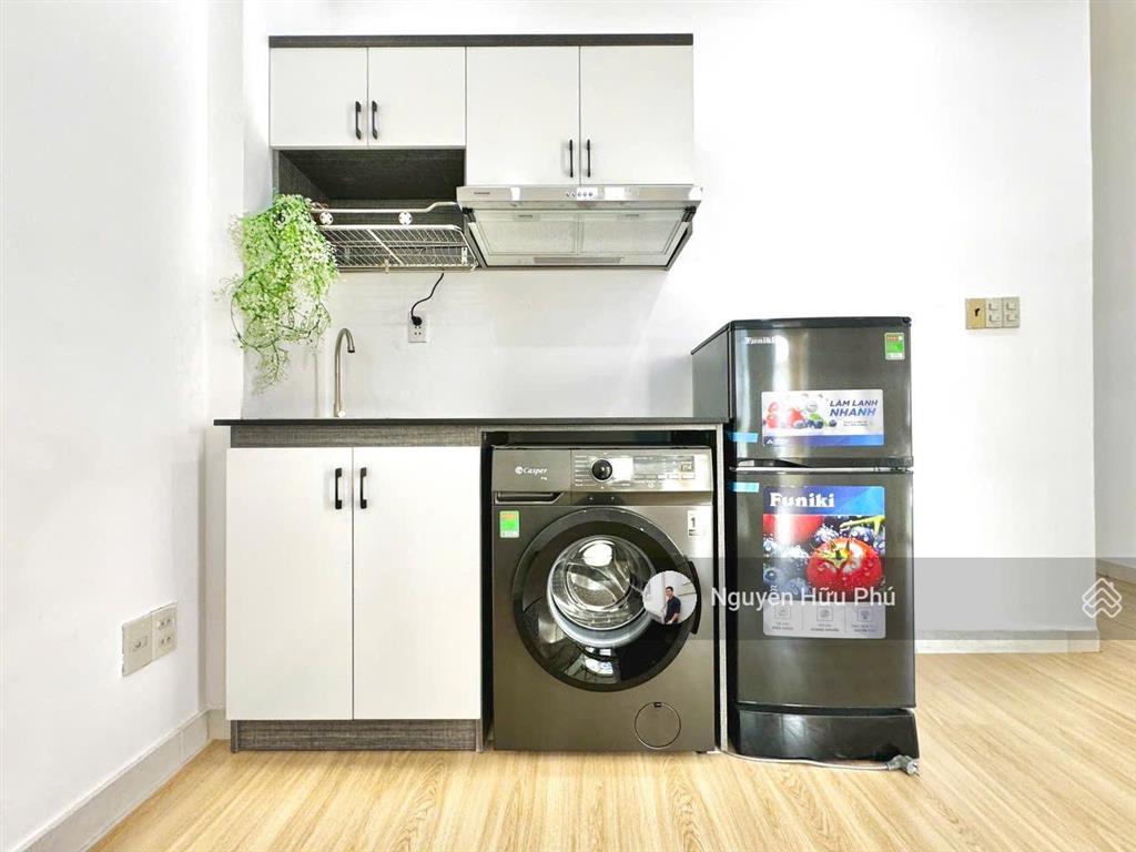 Cho thuê ch 2pn cửa sổ  balcony 65m2 full nt có mgr ngay nguyễn xí  bình thạnh  nơ trang long