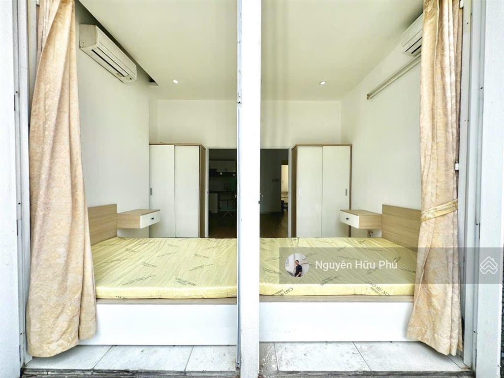 Cho thuê ch 2pn cửa sổ  balcony 65m2 full nt có mgr ngay nguyễn xí  bình thạnh  nơ trang long