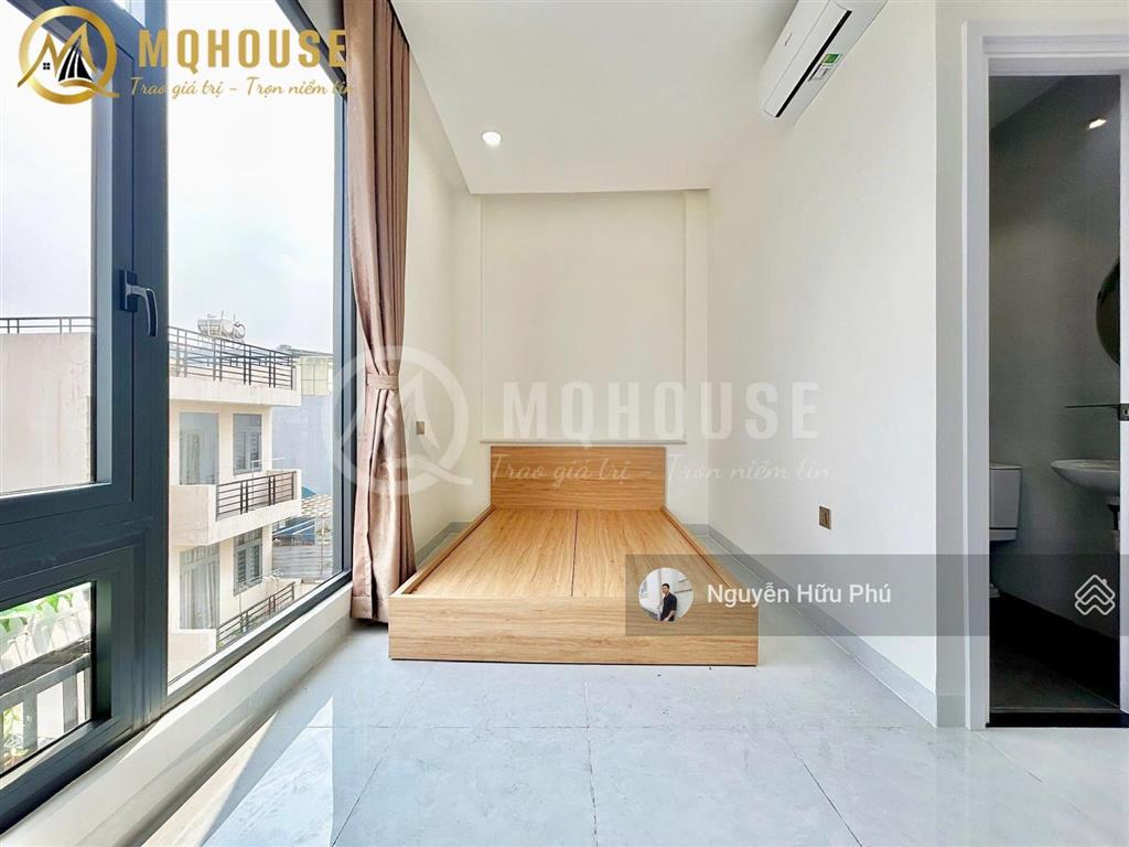 Cho thuê cc mini full nt ngay bạch đằng 25m2 nhà mới 100% | thang máy | ngã tư hàng xanh | bt
