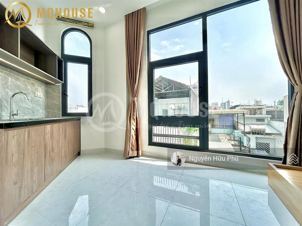 Cho thuê cc mini full nt ngay bạch đằng 25m2 nhà mới 100% | thang máy | ngã tư hàng xanh | bt