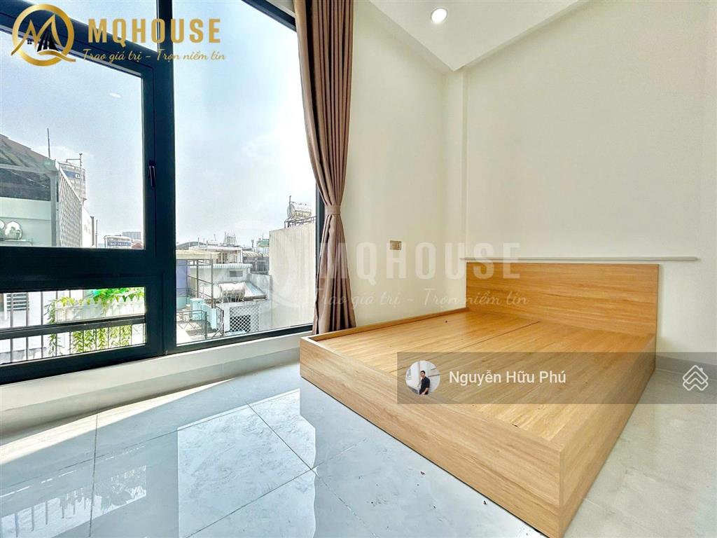 Cho thuê cc mini full nt ngay bạch đằng 25m2 nhà mới 100% | thang máy | ngã tư hàng xanh | bt