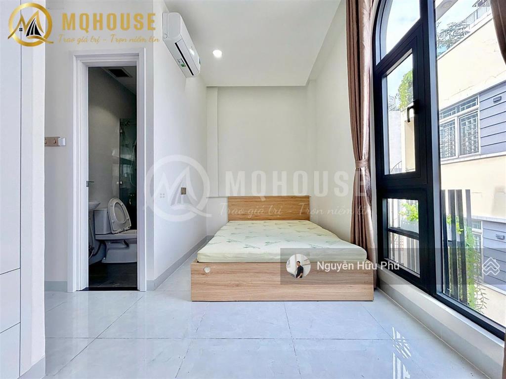 Cho thuê cc mini full nt ngay bạch đằng 25m2 nhà mới 100% | thang máy | ngã tư hàng xanh | bt