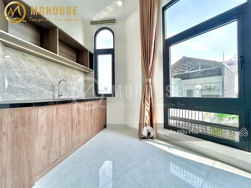 Cho thuê cc mini full nt ngay bạch đằng 25m2 nhà mới 100% | thang máy | ngã tư hàng xanh | bt