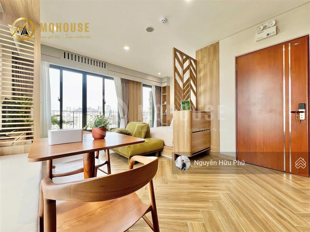 Cho thuê ch 1pn balcon 55m2 | full nt mới 100% | phan đăng lưu | ngã tư phú nhuận | phan xích long