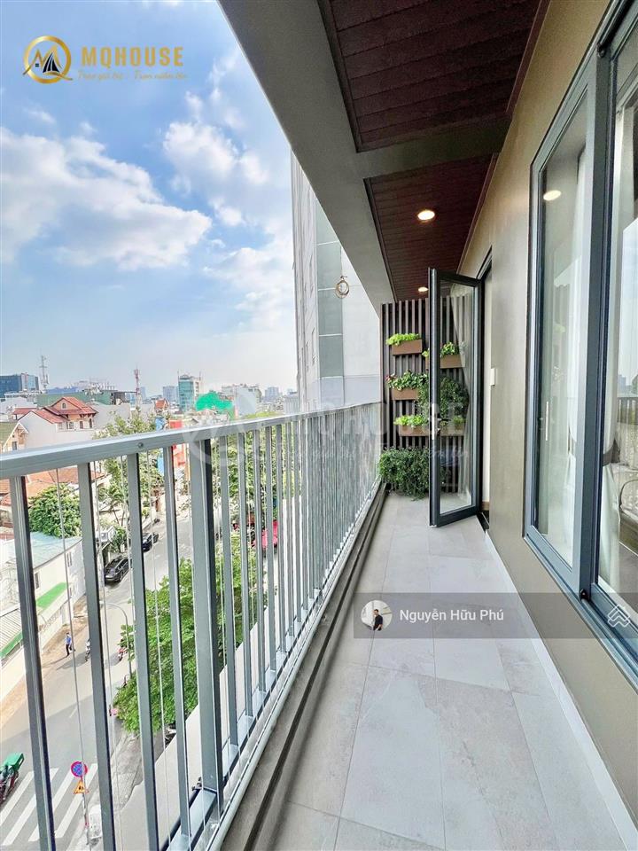 Cho thuê ch 1pn balcon 55m2 | full nt mới 100% | phan đăng lưu | ngã tư phú nhuận | phan xích long