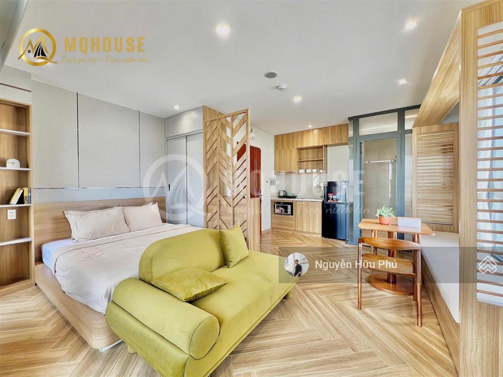 Cho thuê ch 1pn balcon 55m2 | full nt mới 100% | phan đăng lưu | ngã tư phú nhuận | phan xích long