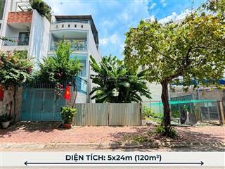 Chính chủ cần bán lô đất kdc nam long trần trọng cung, dt 5x24m =120m, 13,2 tỷ còn thương lượng