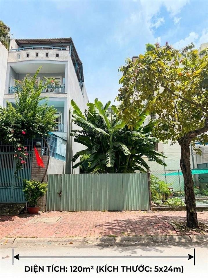 Chính chủ cần bán lô đất kdc nam long trần trọng cung, dt 5x24m =120m, 13,2 tỷ còn thương lượng