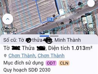 Bán đất đường số 32 nằm vành đai kcn cách kcn becamex chỉ 200m dt 1013m2 shr thích hợp xây nhà trọ