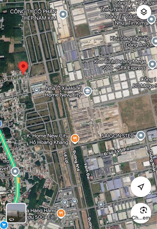 Bán nền đất kim oanh 134m2 shr giáp trường nguyễn khuyến cách kcn chưa đến 1km tiện ích đầy đủ