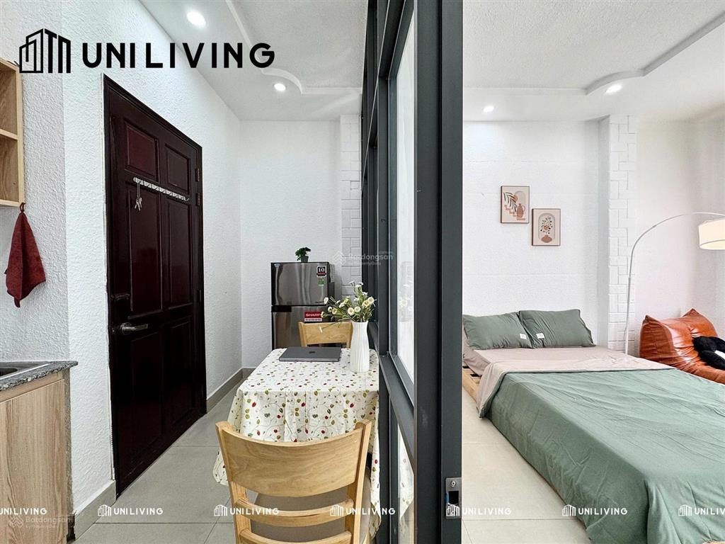 Căn hộ 1 phòng ngủ có bancol ngay chợ tân định, công viên lê văn tám, đại học isb, ueh, toà viettel
