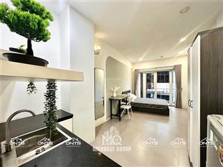 Căn hộ ban công full nội thất có hầm xe ngay công viên tao đàn, phố đi bộ, chợ bến thành