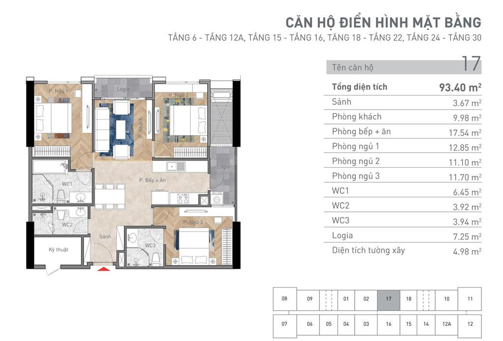 Chính chủ cần bán căn 3pn dự án viha complex tầng trung view đẹp, full nội thất. 0985 927 ***