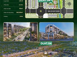 .căn siêu phẩm áp góc trên trục đại lộ hoà thanh, sau nhà là sân golf view sông dự án doji hoa động