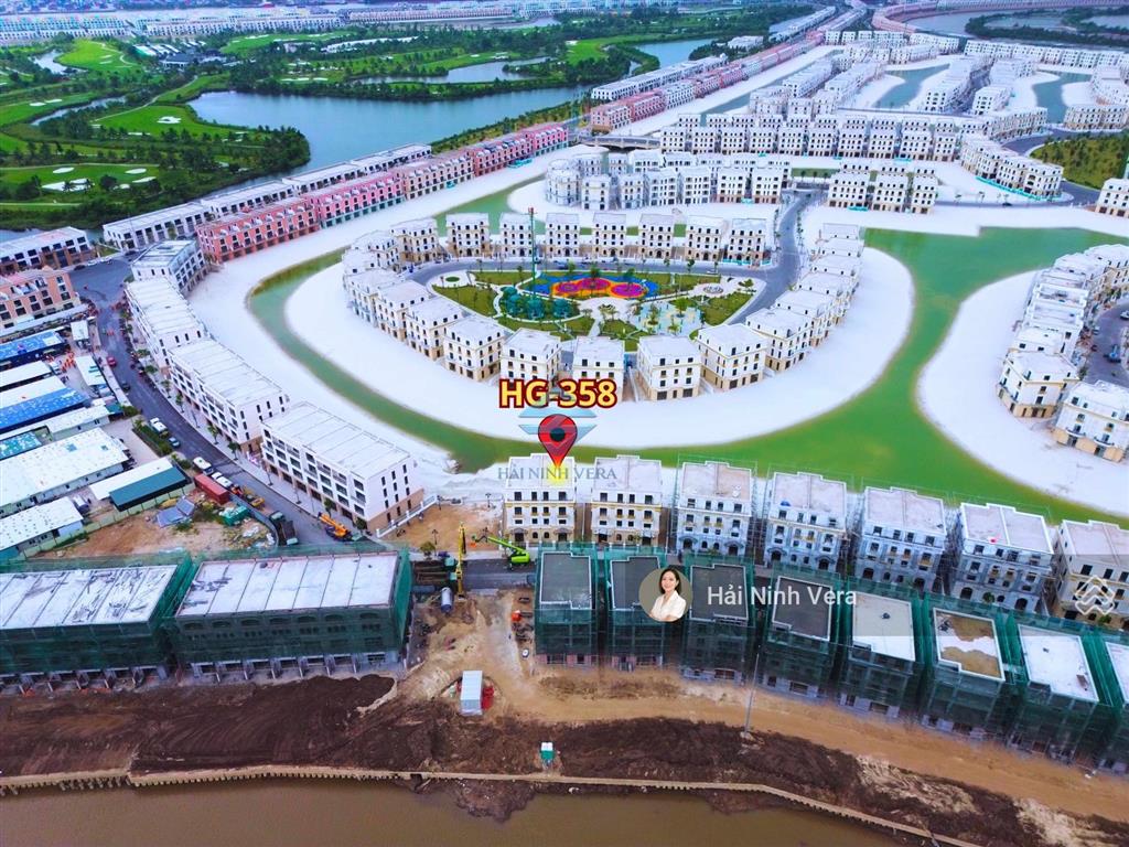 Căn song lập nở hậu độc bản 199 m2 biển riêng sau nhà tại khu hoàng gia vinhomes vũ yên