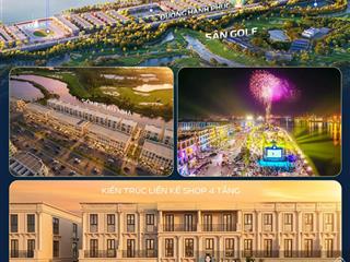 [siêu phẩm] shophouse vinhomes vũ yên trực diện sân golf & phố đi bộ  tài sản truyền đời