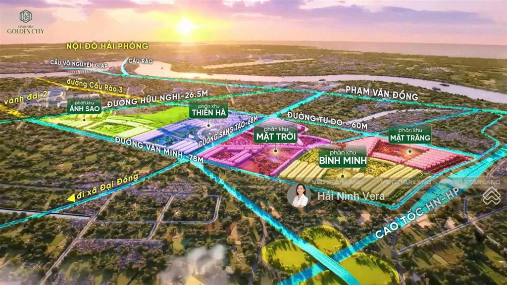 Liền kề vinhomes golden city dương kinh 119,4m² gần công viên 2,56ha giá thanh toán sớm 8,779 tỷ