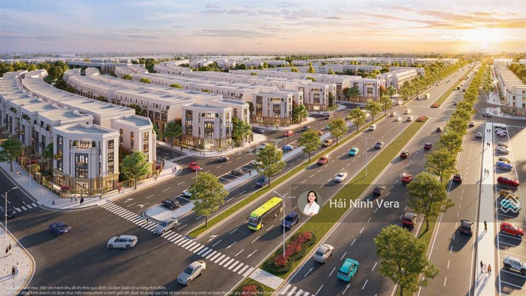 Liền kề vinhomes golden city dương kinh 117m² gần sông sinh thái, hướng đông nam, giá tốt